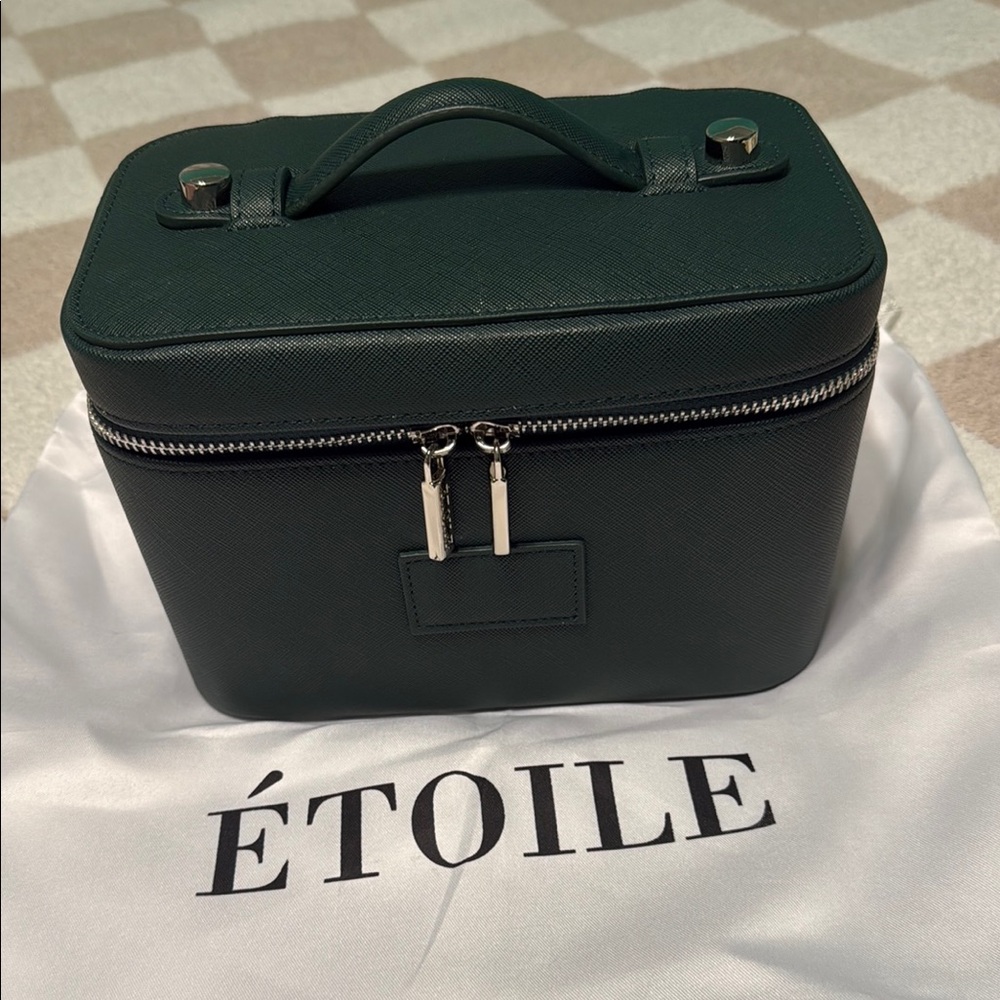 ÉTOILE Mini Vanity Case - Forest Green
